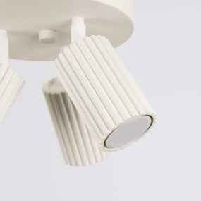 Brilagi - Faretto LED CRESTO 3xGU10/10W/230V crema