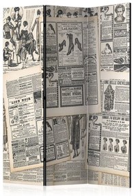 Paravento Vintage Newspapers [Room Dividers]