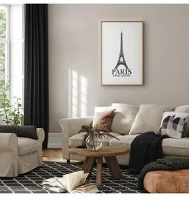 Poster - Paris Is Always a Good Idea Cornice d'oro con margine 21x30