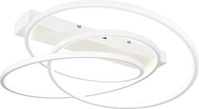 Plafoniera LED bianca dimmerabile 49x64 cm Darvin - Trio