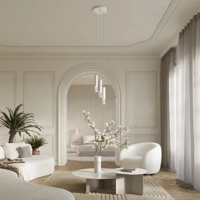 Sollux SL.1690 - Applique LAMI 1xGU10/10W/230V bianco