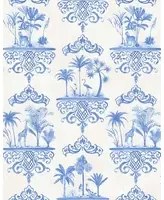 Cole & Son Carta da parati Rousseau - Cobalt Blue