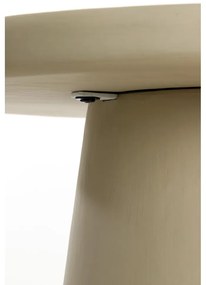 Tavolino rotondo beige ø 70 cm Kulona - Light &amp; Living