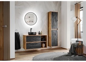 COMAD UM-6259 SIMPLE 8 - Lavabo da appoggio SIMPLE Ø 36 cm bianco/nero