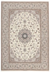Isfahan Tappeto 370x260 (Iran) Annodato A Mano