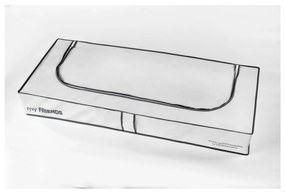 Scatola portaoggetti bianca sotto il letto - Compactor