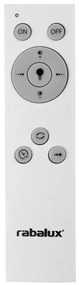 Rabalux - Plafoniera dimmerabile a LED/40W/230V con telecomando 3000-6000K