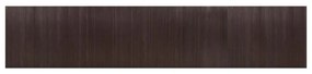 Divisorio ambienti marrone scuro 165x800 cm in bambù