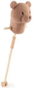 Bieco - Hobby Horsing con bastone - orso Mika