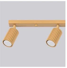 Faretto dorato 6,5x81 cm Gleam – Sollux