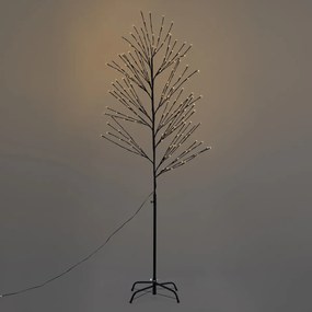 Albero di Natale nero 200 cm incl. LED IP44 - Vixen