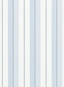 Ralph Lauren Carta da parati Aiden Stripe - Blue/ Navy/ White
