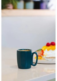 Tazze in set per espresso in verde scuro in gres 2 pz 80 ml Fuori – Vialli Design