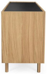 Cassettiera in rovere decorata Ramalade Porto - Woodman