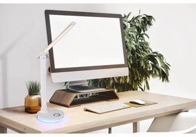 Globo 58445W - LED RGBW Lampada da tavolo dimmerabile GERALDO LED/5W/230V + LED/2W