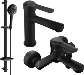 Mexen Sabre DB74 set da bagno, nero - 72103DB74-70