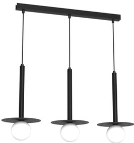 Lampadario a sospensione con filo FUTURA 3xG9/7W/230V nero