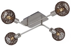 Briloner 2814-042 - Lampadario a plafone 4xE14/5,5W/230V