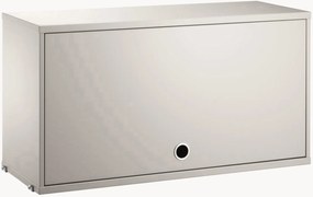 Armadietto con anta ribaltabile String System, larg. 78 x prof. 30 cm