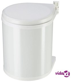 Hailo Pattumiera da Dispensa Compact-Box Taglia M 15 L Bianca 3555-001