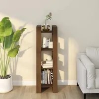 Libreria/Divisorio Miele 41x35x125 cm in Legno Massello cod mxl 13525