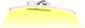 Paulmann 95557 - Lampada da quadro LED/8,5W BENTO 230V 40 cm cromo opaco