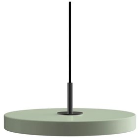 Lampada a sospensione LED verde chiaro con paralume in metallo ø 31 cm Asteria Mini - UMAGE