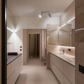 Brilagi - Luce Spot da bagno SELE 2xGU10/30W/230V IP44 cromo lucido