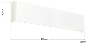 Orion - Applique da parete LED ACCENT LED/14W/230V bianca