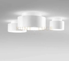 Baum plafoniera doppia emissione led 3000k 720lm 6+3w ip20 bianco