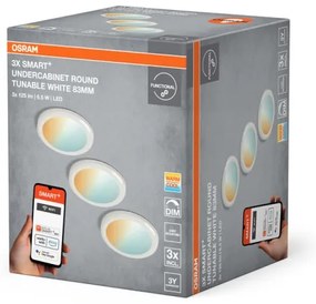 Osram - Confezione da 3 lampade LED dimmerabili sottopensile SMART+ LED/6,5W/230V Wi-Fi