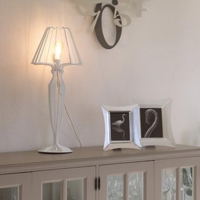 Lampada da tavolo di design Minerva - Bianco