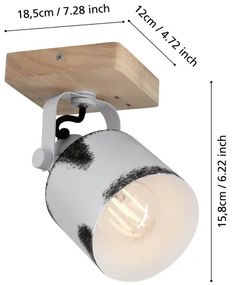 Eglo 43921 - Faretto KILBURN 1xE27/40W/230V