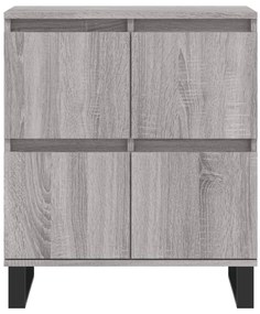 Credenza grigio sonoma 60x35x70 cm in legno multistrato