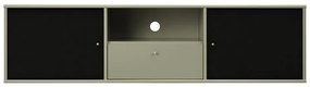 Mobile TV color kaki e nero 161x42x45 cm Mistral – Hammel Furniture