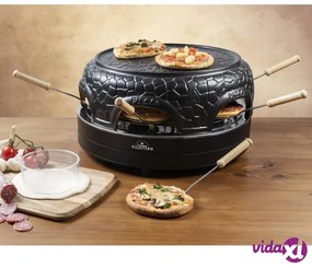 Bestron Macchina per la Pizza per 4 Persone APD400Z 800 W Nera
