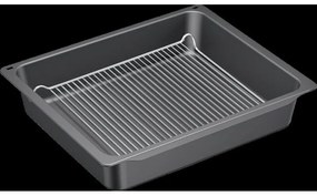 Bosch - Piatto rettangolare nero HZ633070 per Forno Siemens e stufa