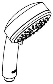 GROHE 27575002 - Doccetta TEMPESTA COSMOPOLITAN 100 4” cromo lucido