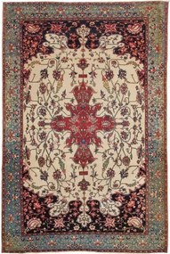 Antik Stilizzato Avorio Rosso 142x208 Cm