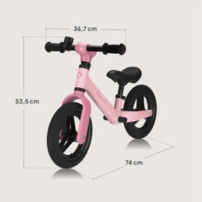 Lionelo - Bicicletta senza pedali TONI Pink Rose