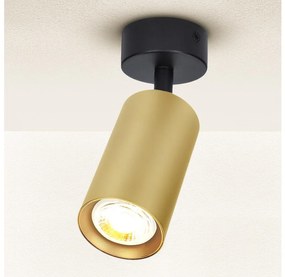 Brilagi - Faretto SELE GOLDEN 1xGU10/30W/230V nero/oro