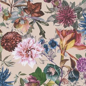 Carta da parati Protea  beige, 53 cm x 10.05 m