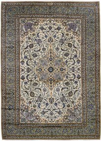 Kashan Tappeto persiano 400 x 290 Verde (Iran) Annodato A Mano