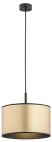 Argon 4291 - Lampadario su corda KARIN 1xE27/15W/230V ottone/nero