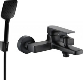 Mexen Lynx R62 rubinetto per vasca con set doccia, nero - 74593R62-70