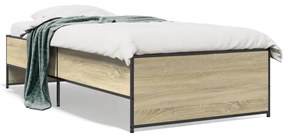 Giroletto Rovere Sonoma 100x200 Cm Legno Multistrato E Metallo /