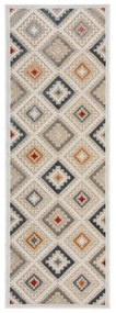 Passatoia da esterno color crema 80x230 cm Zion Natural - Flair Rugs
