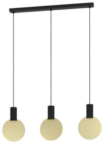 Eglo 900402 - Lampadario LED a sospensione con filo SARONA 3xGU10/4,5W/230V 3000K