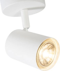 Faretto smart bianco con sorgente luminosa WiFi GU10 regolabile - Jeana
