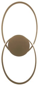 Plafoniera LED moderno Otto, dorato Ø 67 cm, luce naturale NOVECENTO